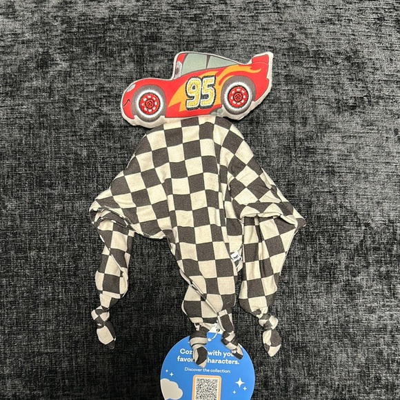 Disney Cars Lovey Blanket - Red and Black - Picture 3 of 3